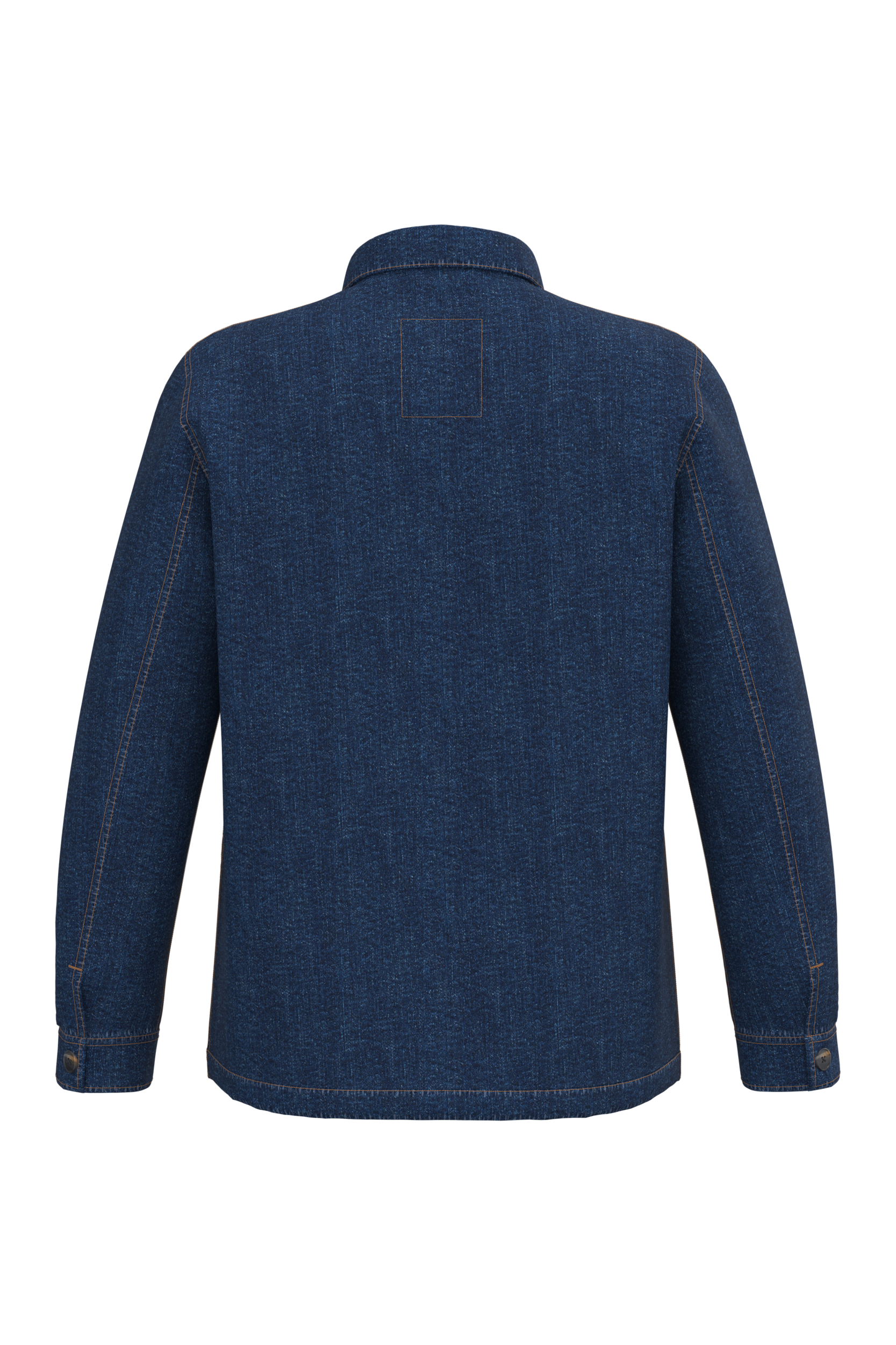 Native Spirit NS614 - Eco-friendly Unisex Dropped Shoulders Denim Jacket