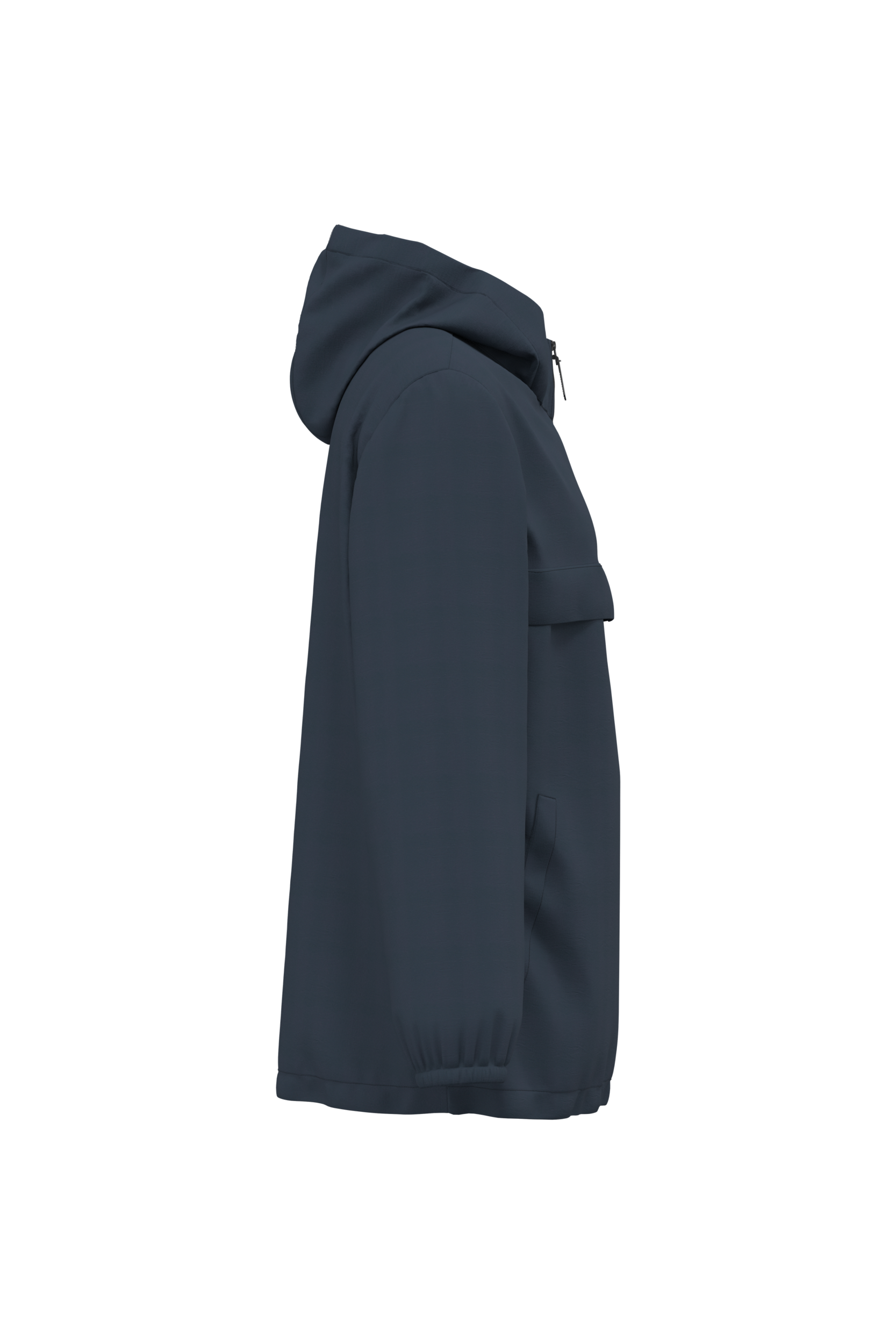 Native Spirit NS616 - Eco-friendly Unisex Quarter Zipper Waterproof Windbreaker