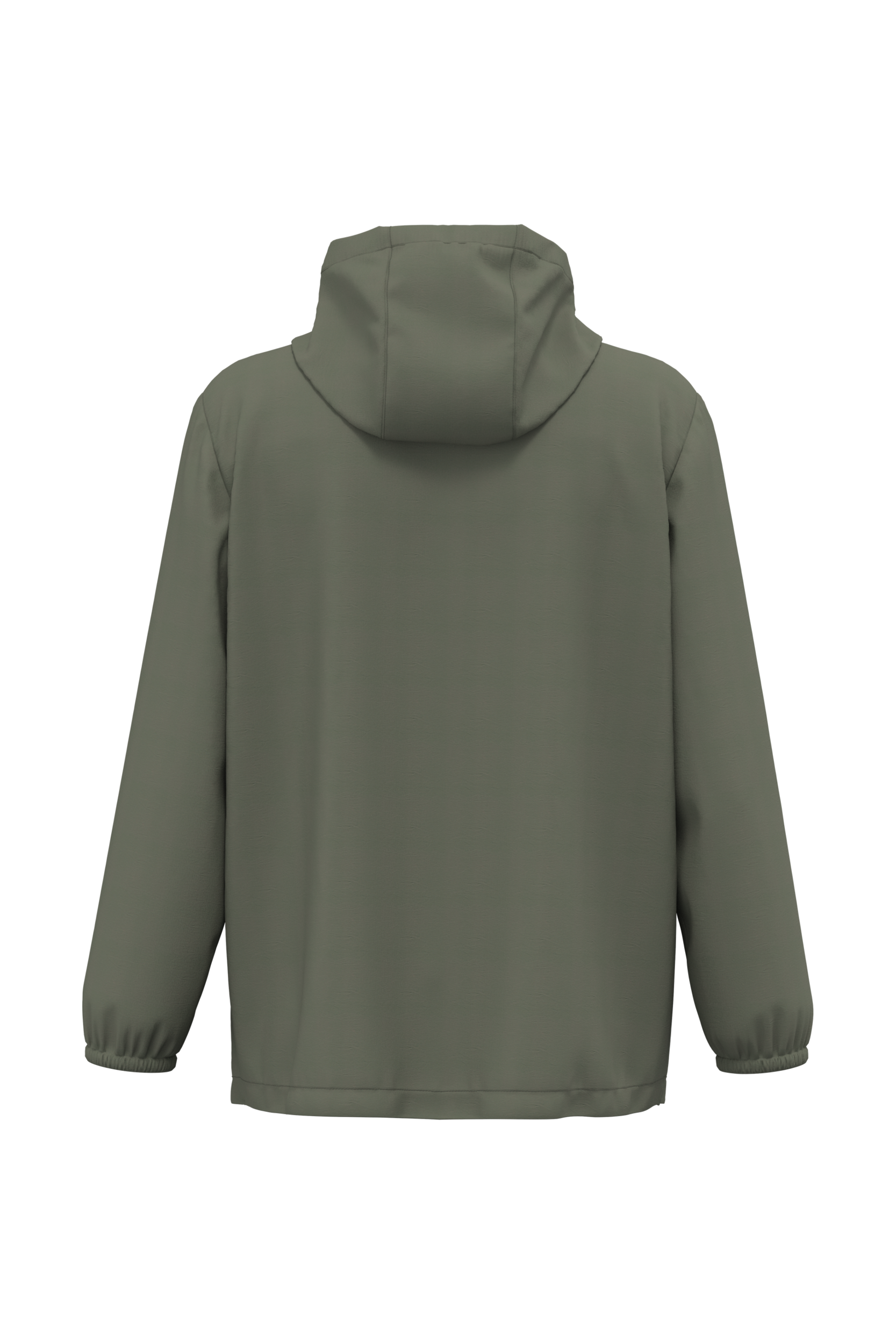Waterproof Quarter Zip Windbreaker 4000mm | Organic Blank