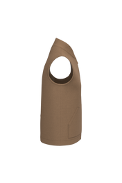 Native Spirit NS623 - Eco-friendly Unisex Padded Twill Bodywarmer With Teddy Collar