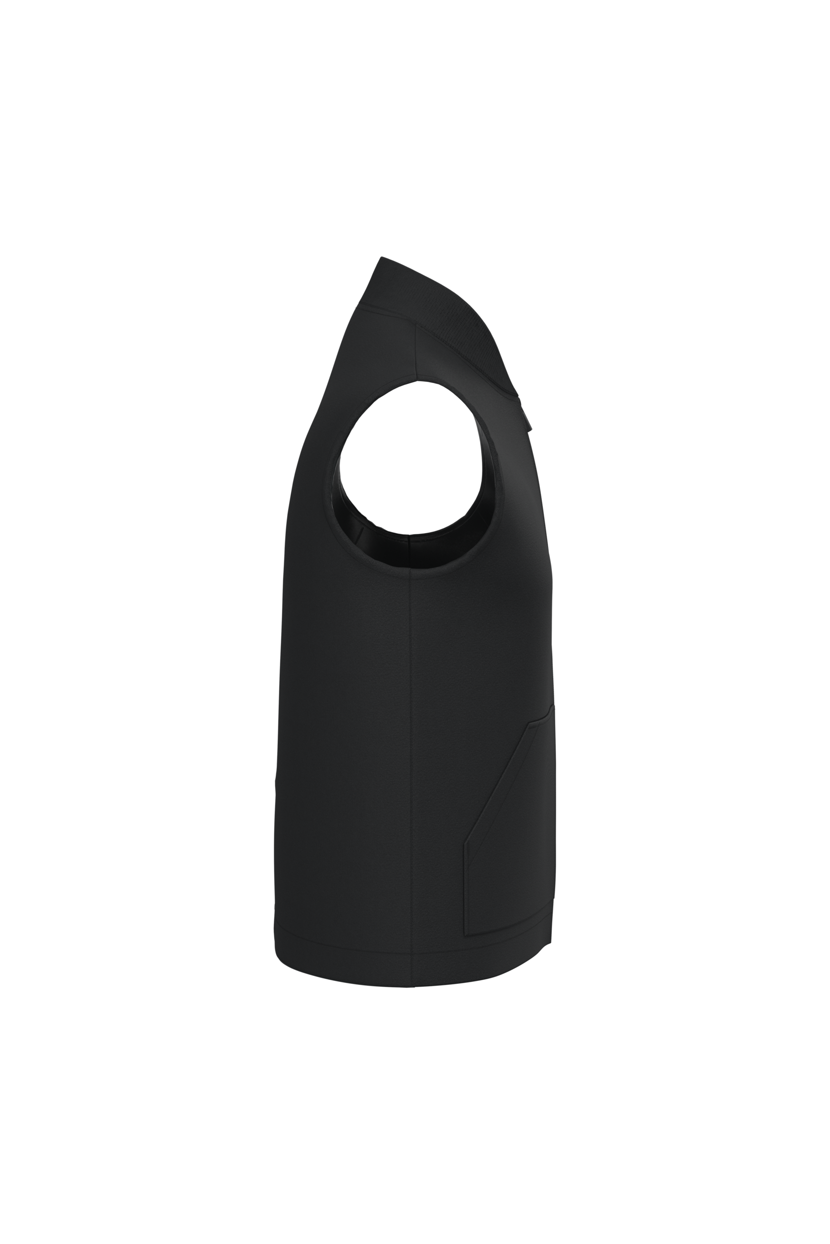 Native Spirit NS623 - Eco-friendly Unisex Padded Twill Bodywarmer With Teddy Collar