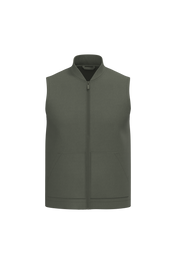 Native Spirit NS623 - Eco-friendly Unisex Padded Twill Bodywarmer With Teddy Collar