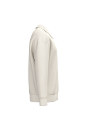 Native Spirit NS432 - Eco-friendly Unisex Dropped Shoulders Quarter Zipper Sweatshirt With Polo Collar