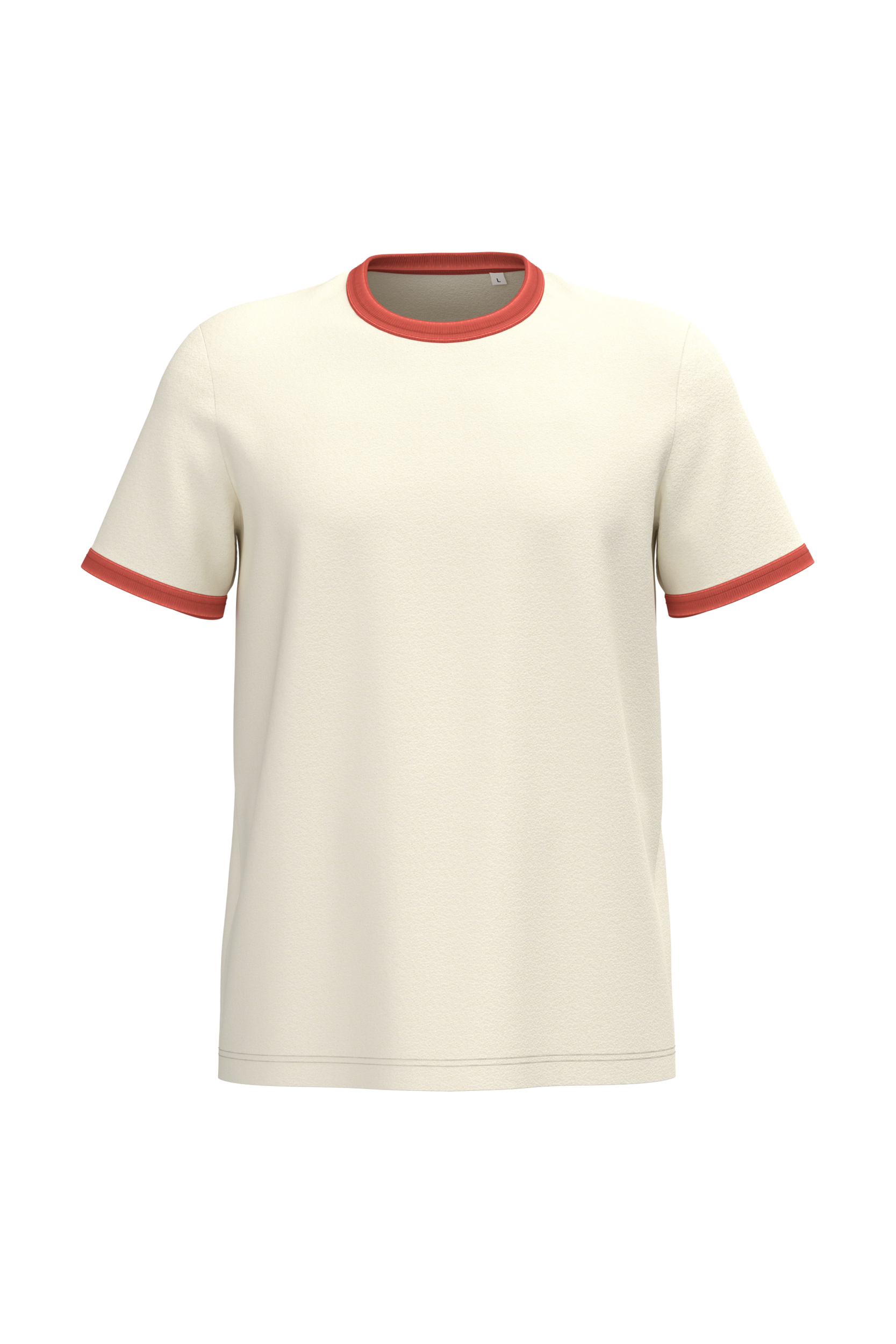 Native Spirit NS360 - Eco-friendly Men's Ringer T-shirt With Washed Effect Binding