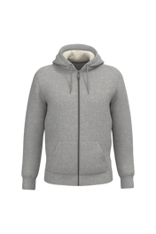 Native Spirit NS460 - Eco-friendly Unisex Sherpa-lined Full Zip Sweatshirt580 g/m²