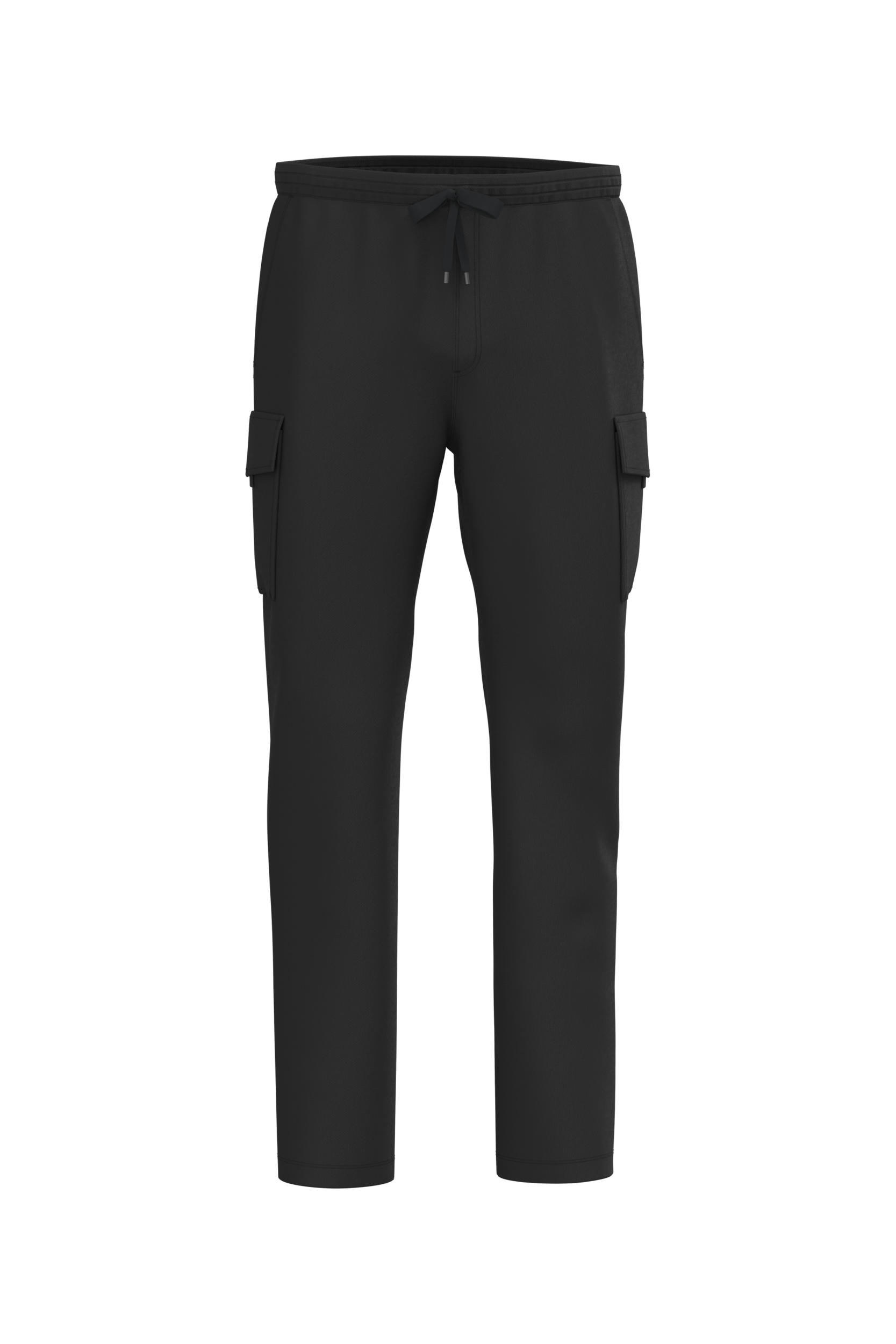 Native Spirit NS777 - Eco-friendly Men's French Terry Washed Effect Cargo Trousers