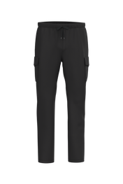 Native Spirit NS777 - Eco-friendly Men's French Terry Washed Effect Cargo Trousers