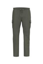 Native Spirit NS777 - Eco-friendly Men's French Terry Washed Effect Cargo Trousers