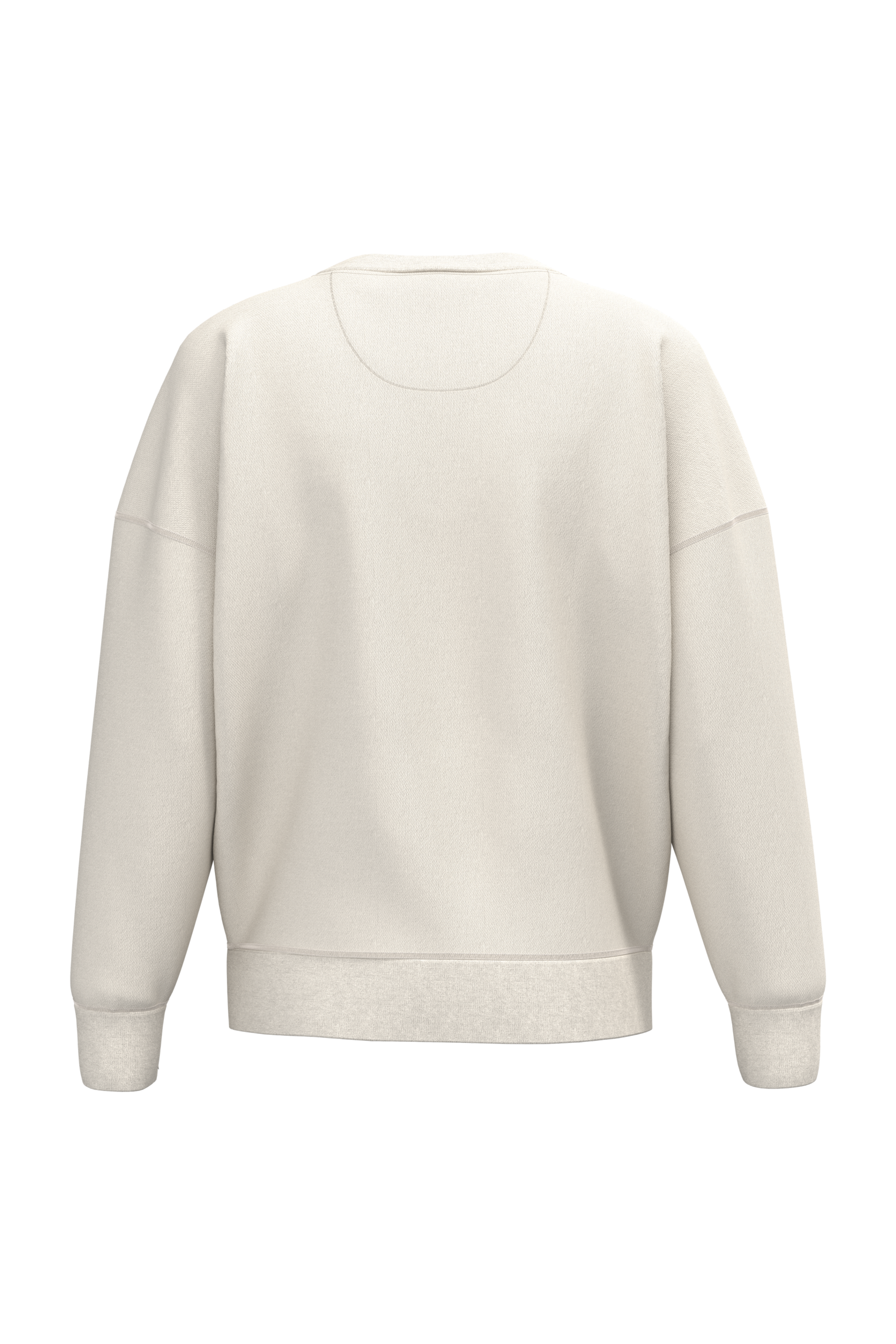 Womens Oversized Dropped Shoulder Sweatshirt | Organic Blank
