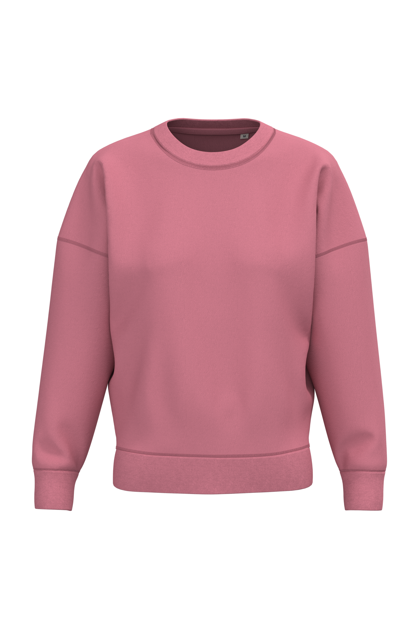 Native Spirit NS439 - Eco-friendly Ladies' Dropped Shoulders Round Neck Sweatshirt