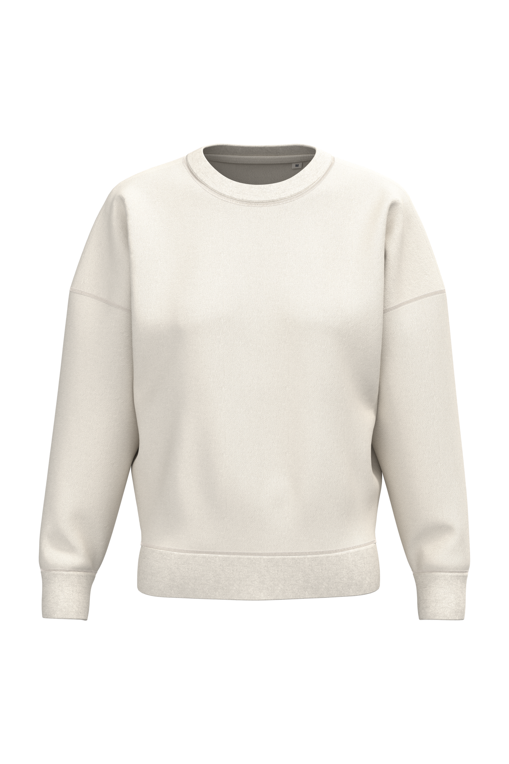 Native Spirit NS439 - Eco-friendly Ladies' Dropped Shoulders Round Neck Sweatshirt