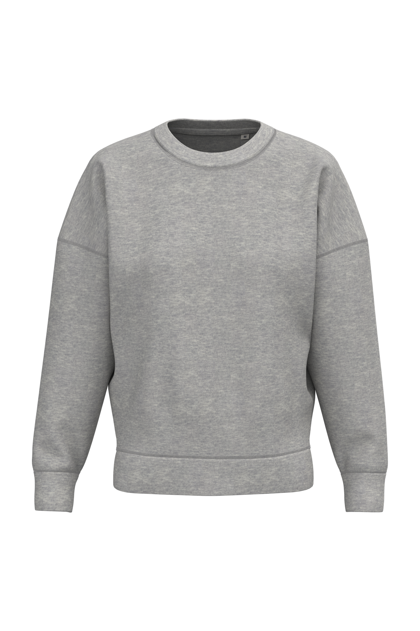 Womens Oversized Dropped Shoulder Sweatshirt | Organic Blank