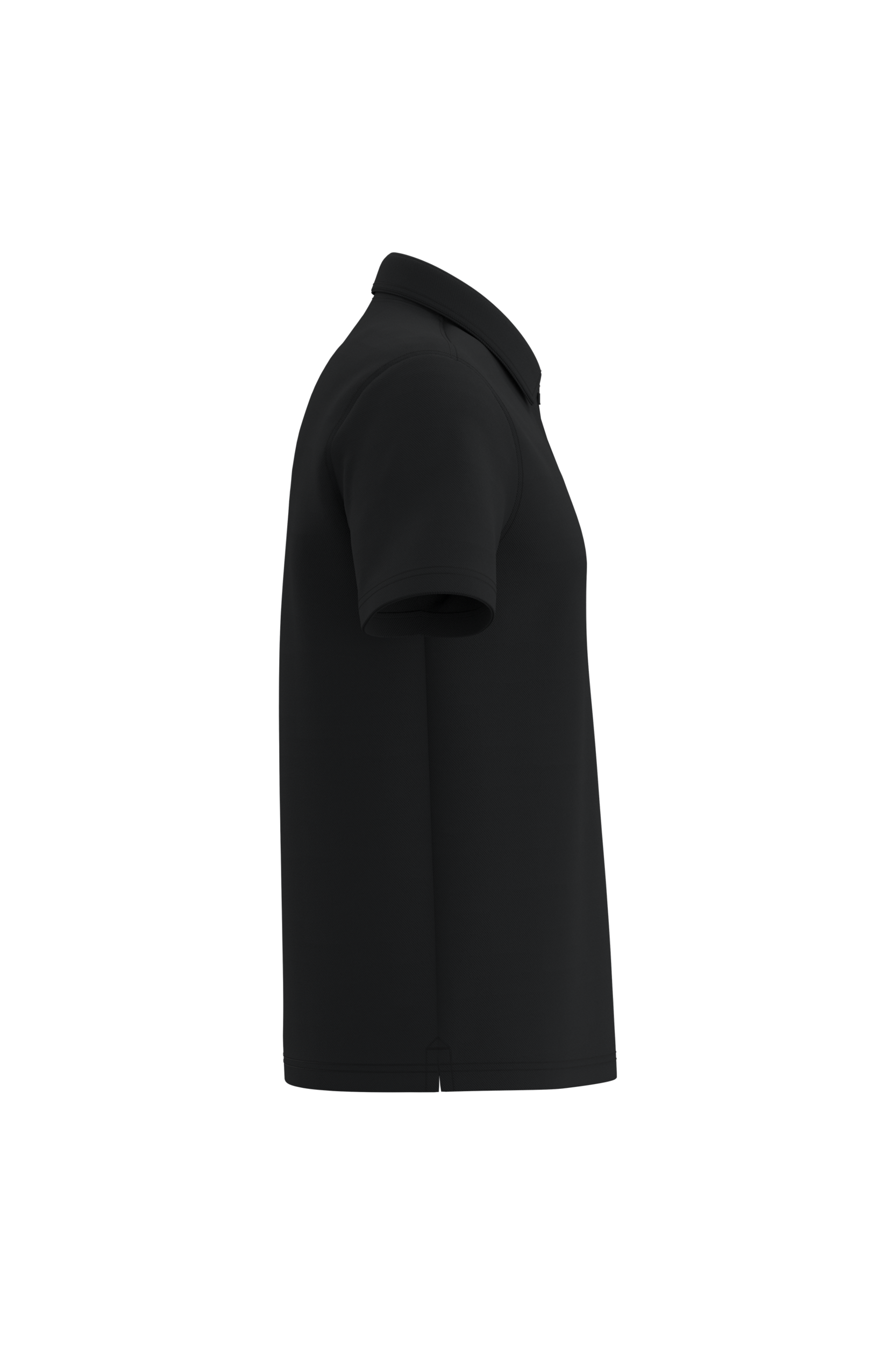 Men's 1/4 Zip Sports Polo Shirt | Organic Blank