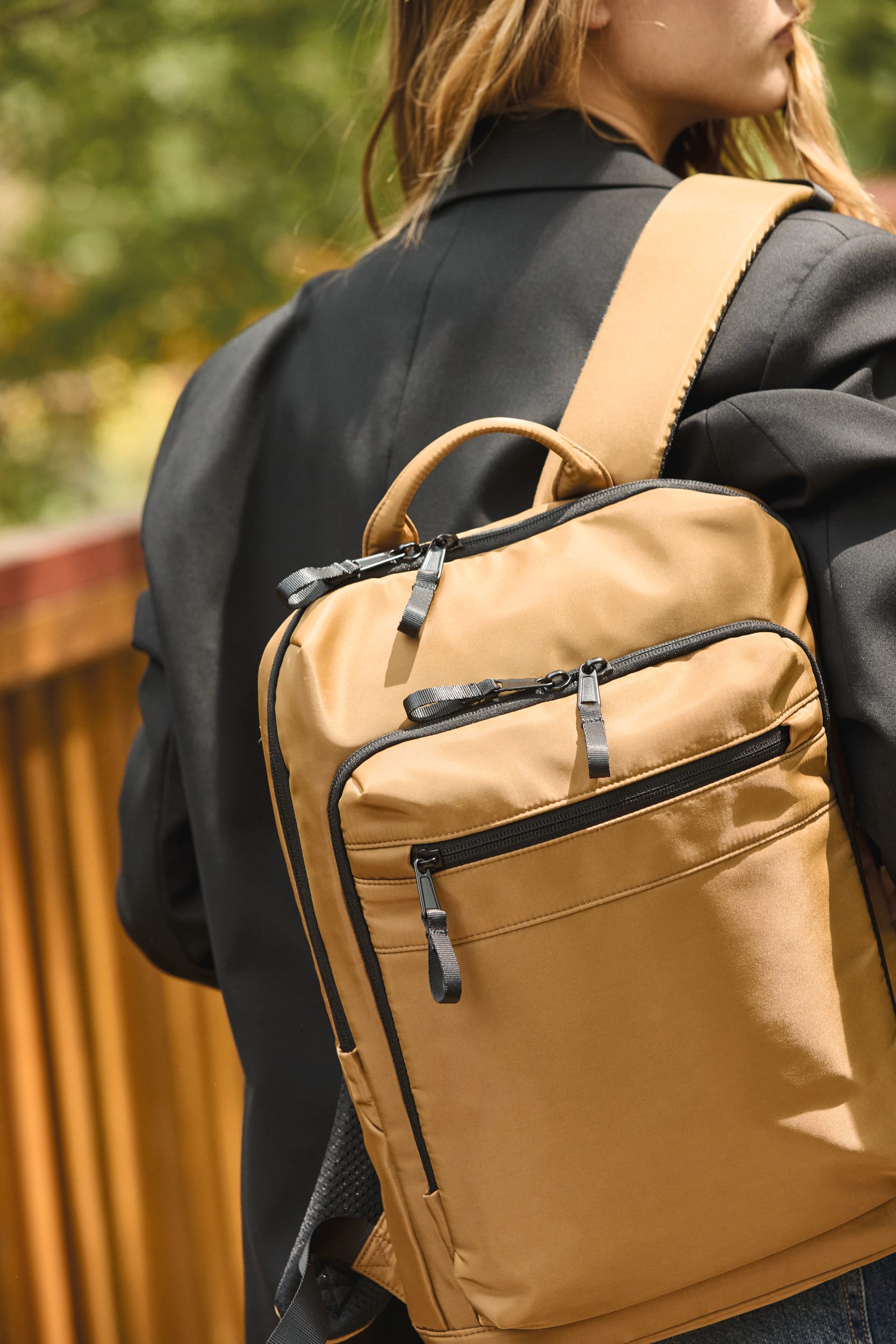 Business Backpack in Recycled Polyester - 12-Inch Laptop | KI0959