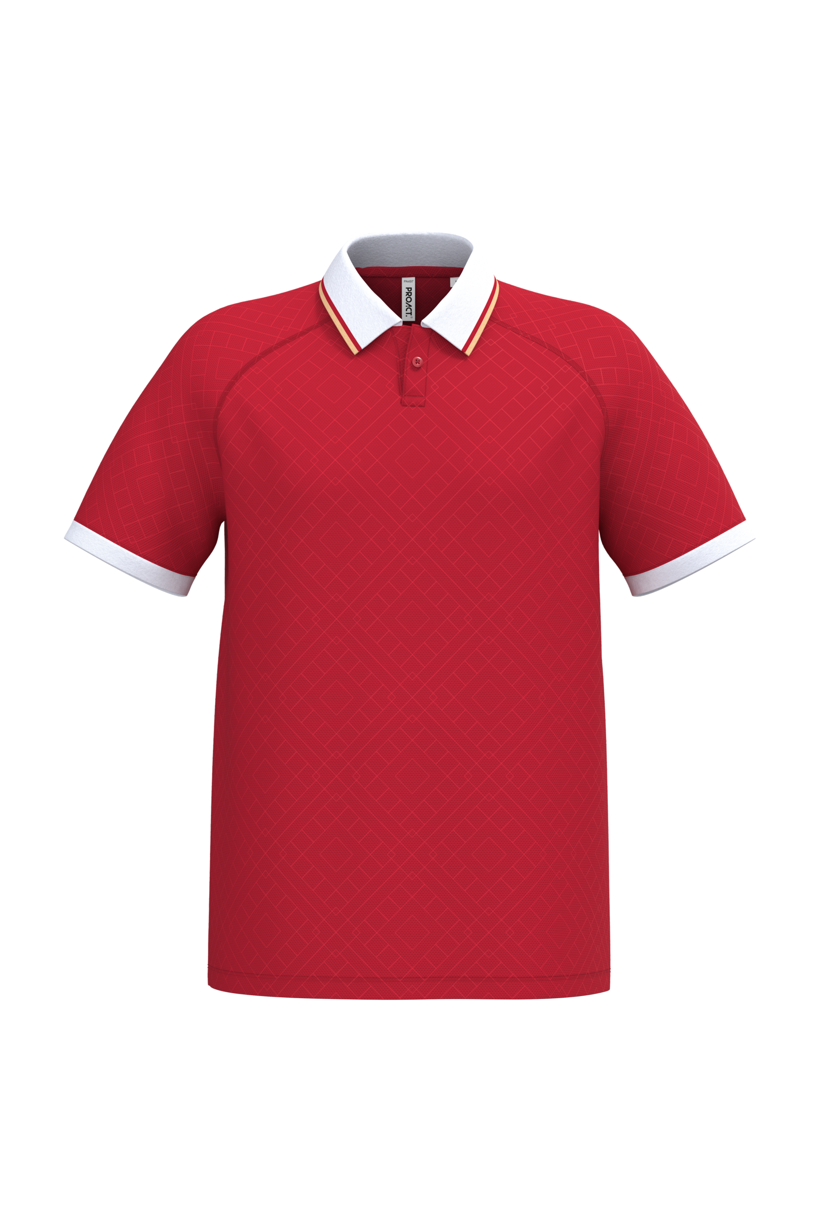 Polo unisex informal de punto de poliéster reciclado | PA497