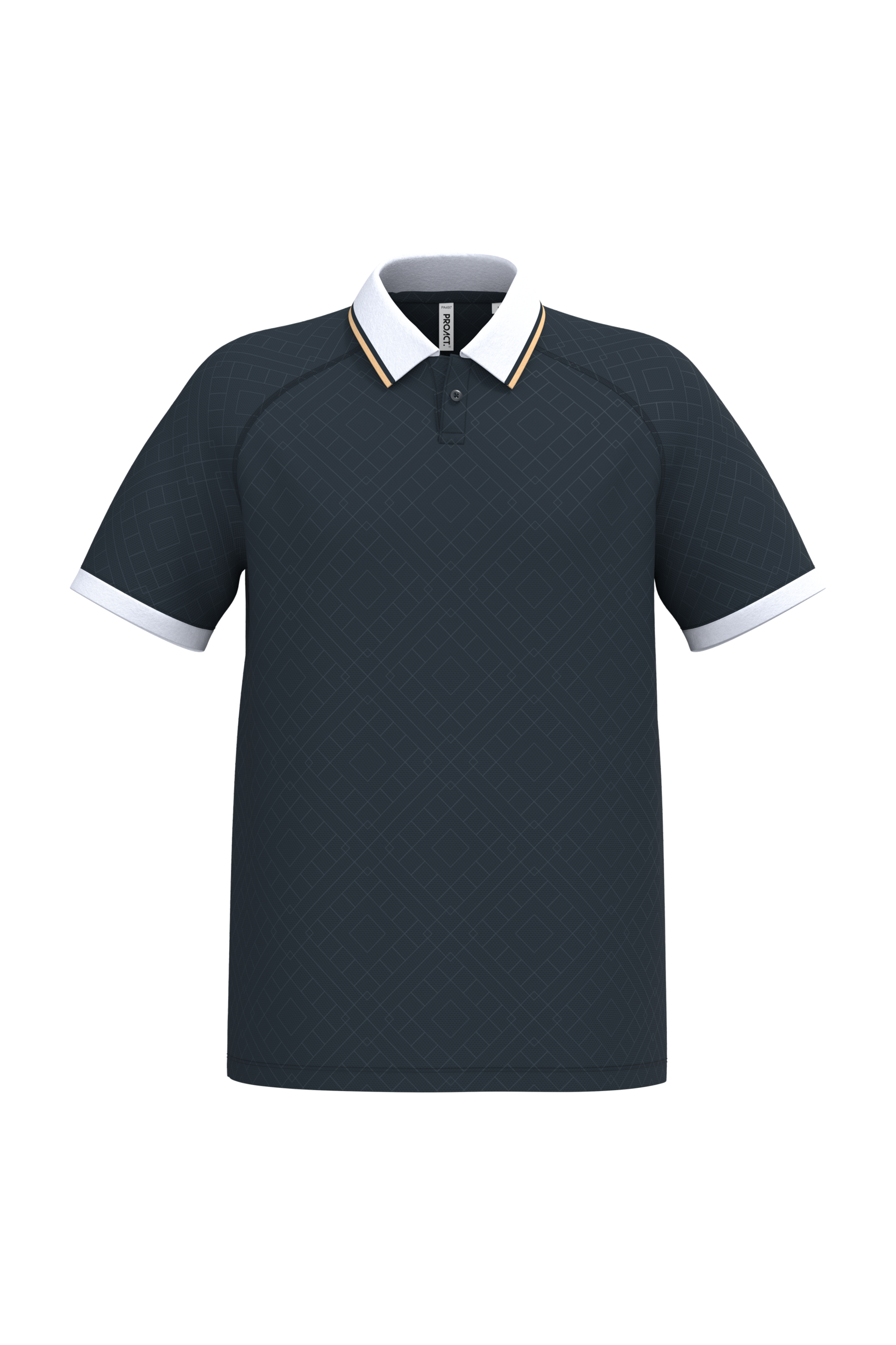Polo unisex informal de punto de poliéster reciclado | PA497