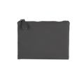 Plat etui met ritssluiting van gerecycled polyester en PU | Kimood - KI0947