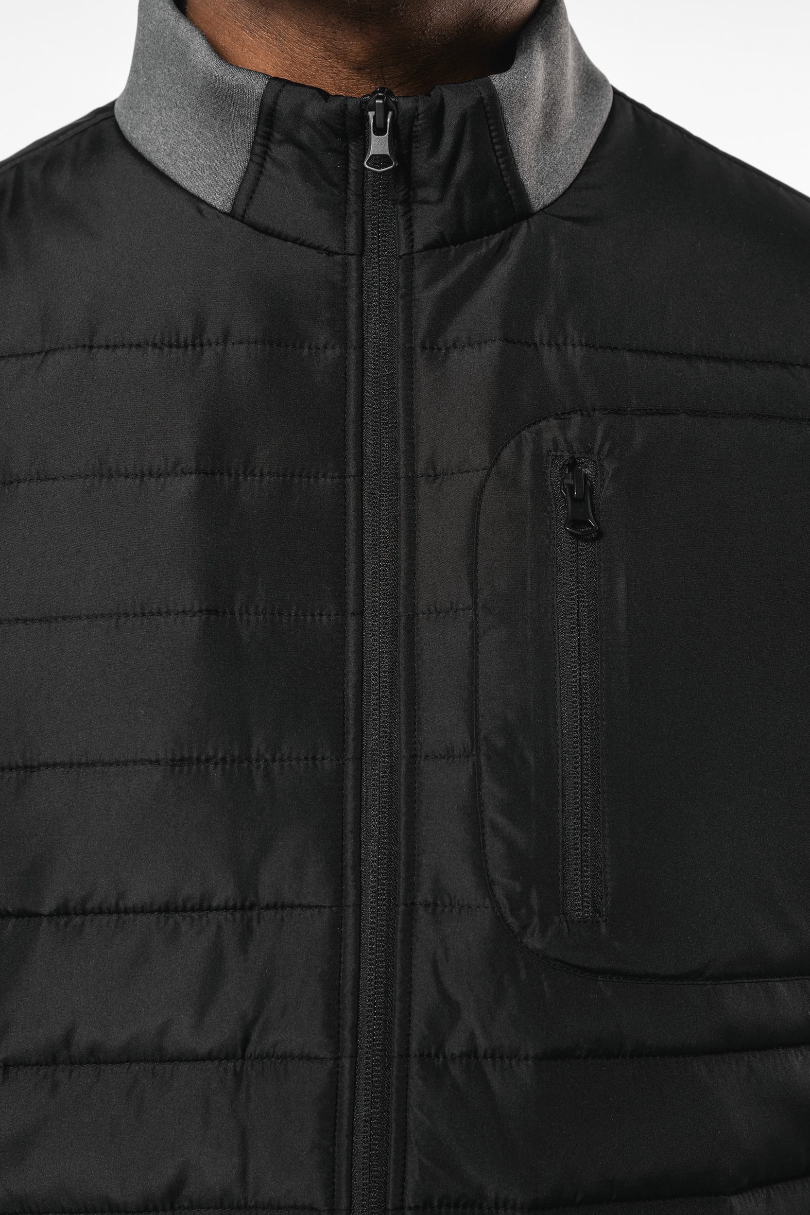 Veste Matelassée Hybride pour Homme – Doublure Recyclée | K6171