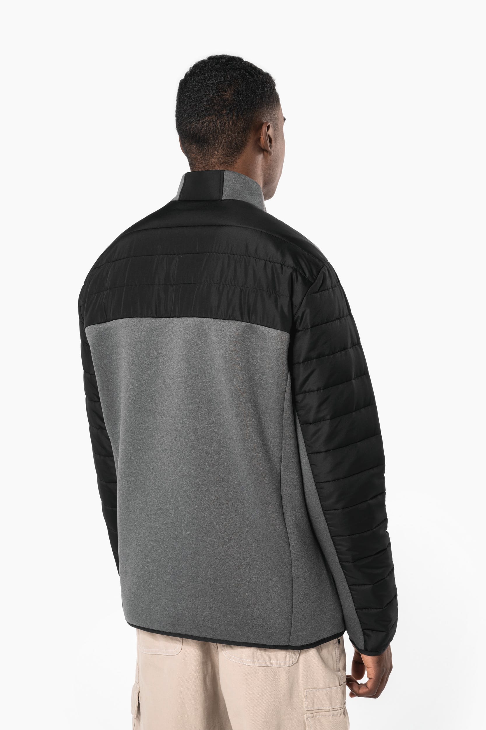 Veste Matelassée Hybride pour Homme – Doublure Recyclée | K6171