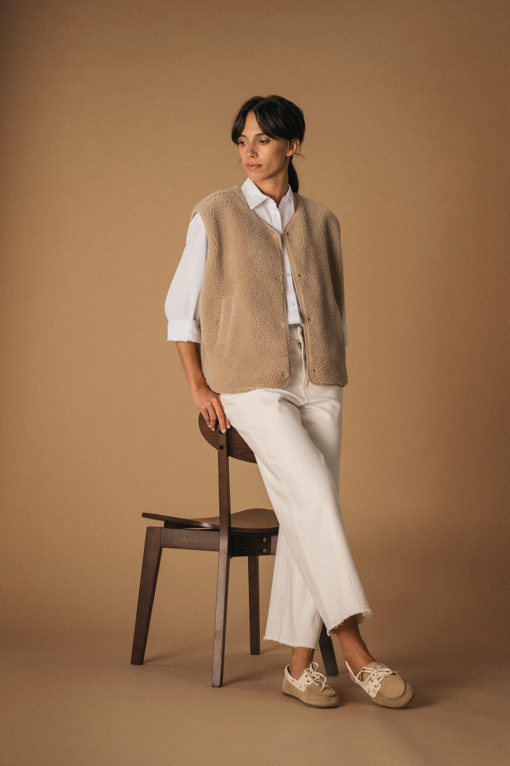 Spasso SP604 - Ladies' Sherpa Vest