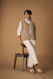 Spasso SP604 - Ladies' Sherpa Vest