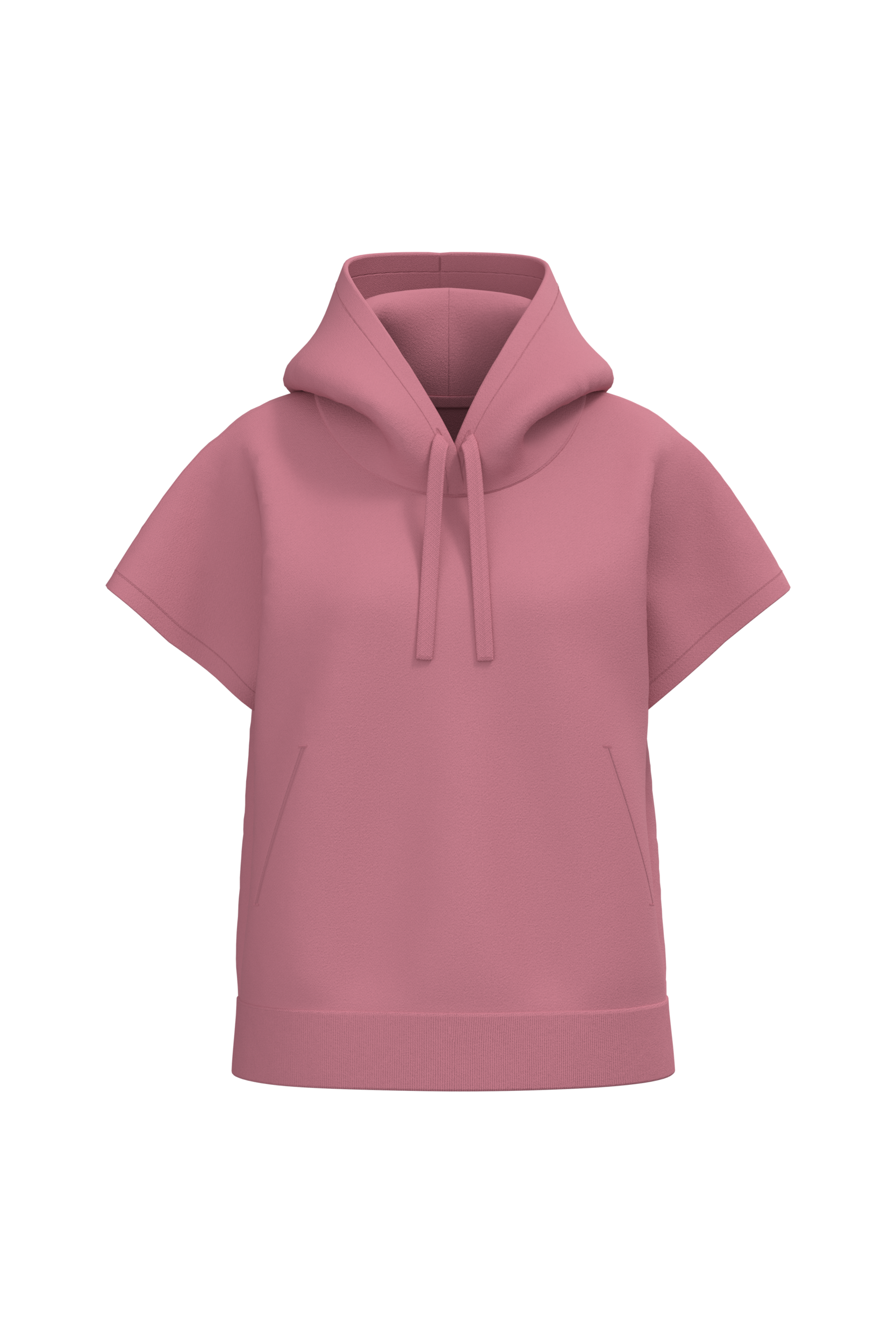 Native Spirit NS446 - Eco-friendly Ladies' French Terry Sleevless Hooded Oversize Sweatshirt