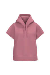 Native Spirit NS446 - Eco-friendly Ladies' French Terry Sleevless Hooded Oversize Sweatshirt