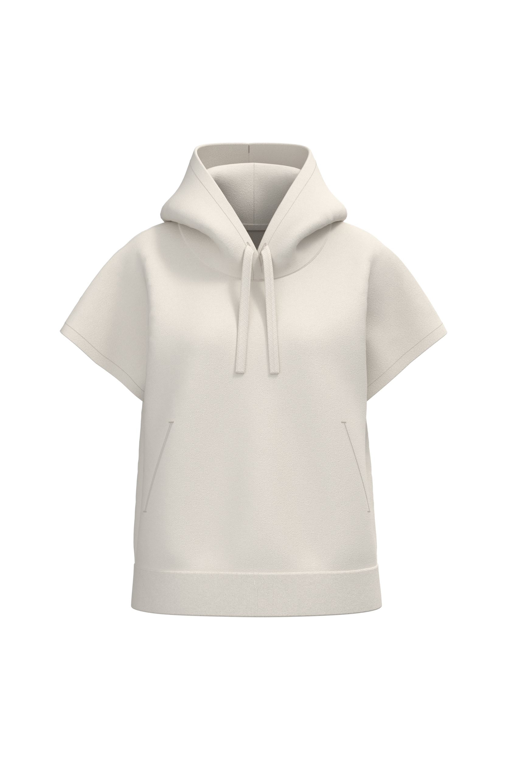 Native Spirit NS446 - Eco-friendly Ladies' French Terry Sleevless Hooded Oversize Sweatshirt