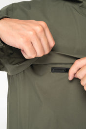 Native Spirit NS616 - Eco-friendly Unisex Quarter Zipper Waterproof Windbreaker