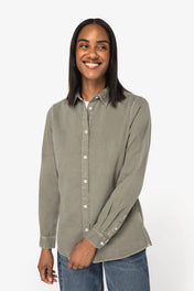 Camisa lavada para mujer - 135 g/m² - NS503