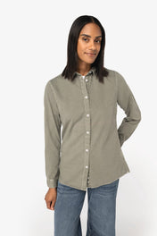 Camisa lavada para mujer - 135 g/m² - NS503