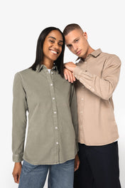 Camisa lavada para mujer - 135 g/m² - NS503