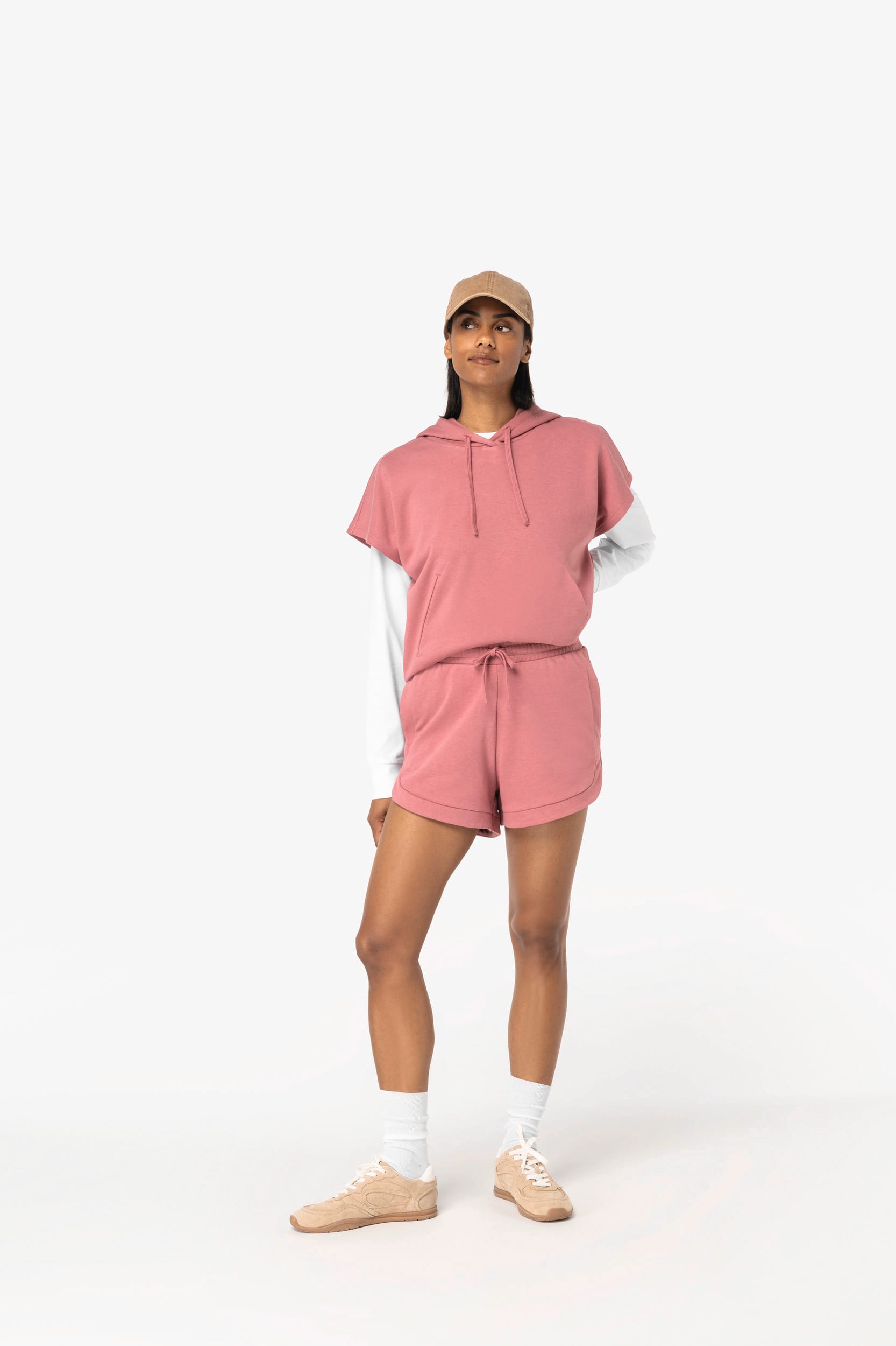 Eco-Friendly Ladies French Terry Shorts | NS746