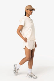 Native Spirit NS446 - Eco-friendly Ladies' French Terry Sleevless Hooded Oversize Sweatshirt