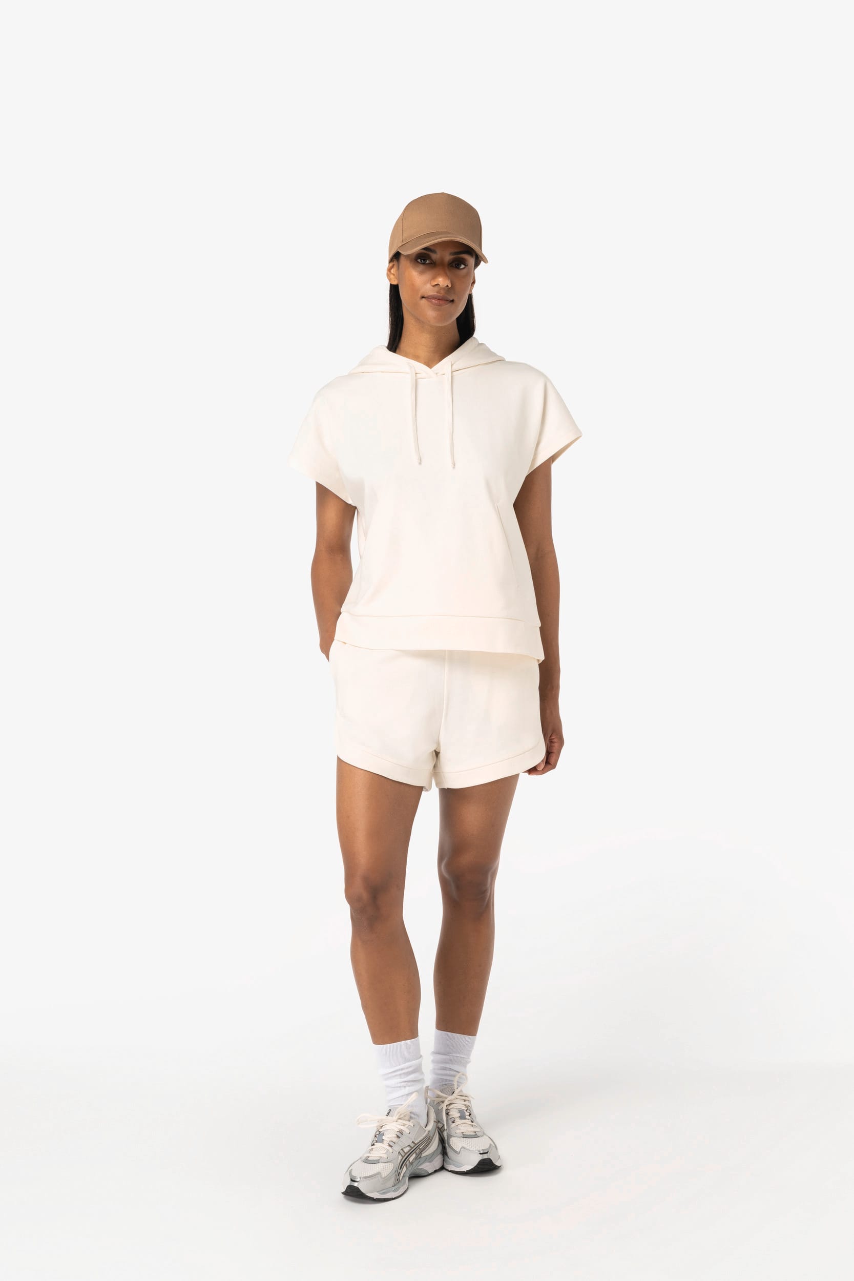 Eco-Friendly Ladies French Terry Shorts | NS746