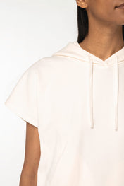 Native Spirit NS446 - Eco-friendly Ladies' French Terry Sleevless Hooded Oversize Sweatshirt