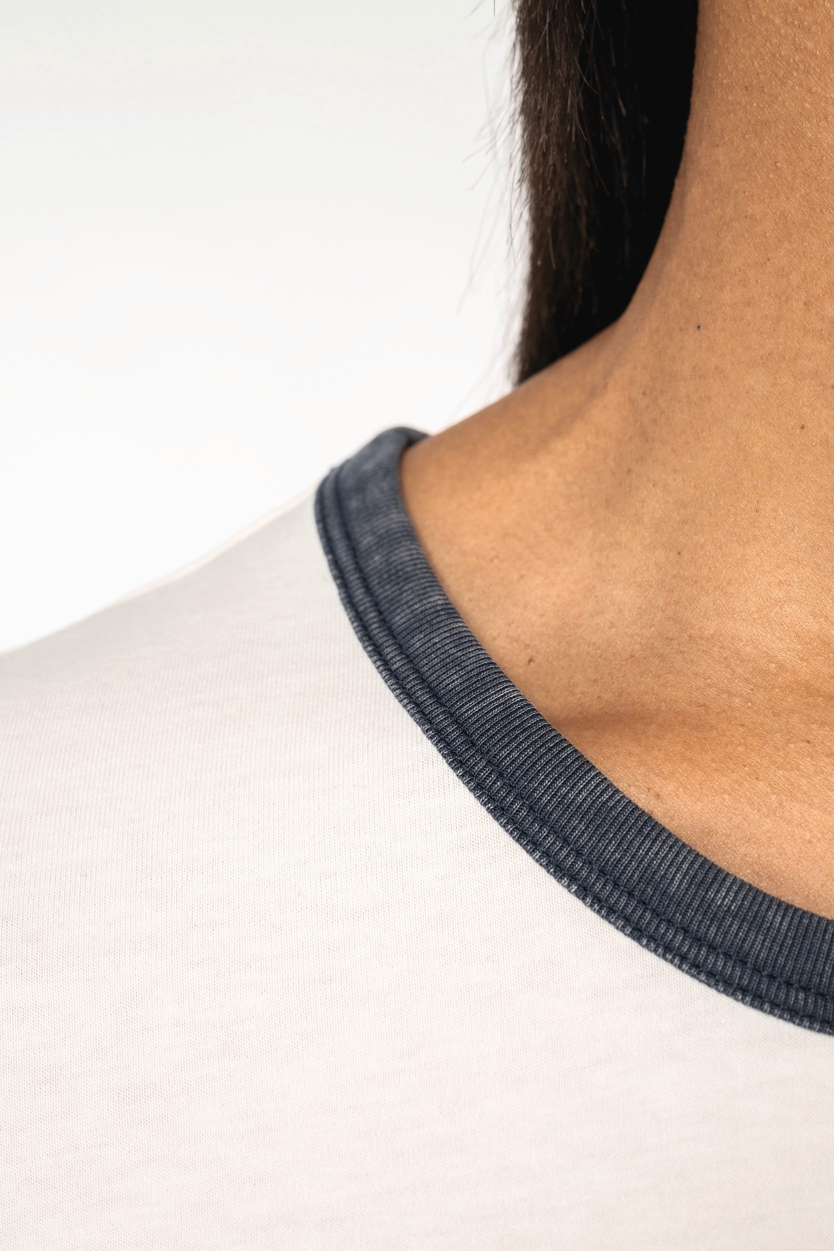 Native Spirit NS361 - Eco-friendly Ladies' Ringer T-shirt With Washed Effect Binding