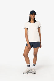 Native Spirit NS361 - Eco-friendly Ladies' Ringer T-shirt With Washed Effect Binding