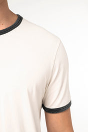 Native Spirit NS360 - Eco-friendly Men's Ringer T-shirt With Washed Effect Binding