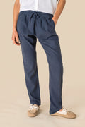 Pantalones de Lyocell Lavado y Algodón Orgánico para Mujer – 190 g/m² | SP724
