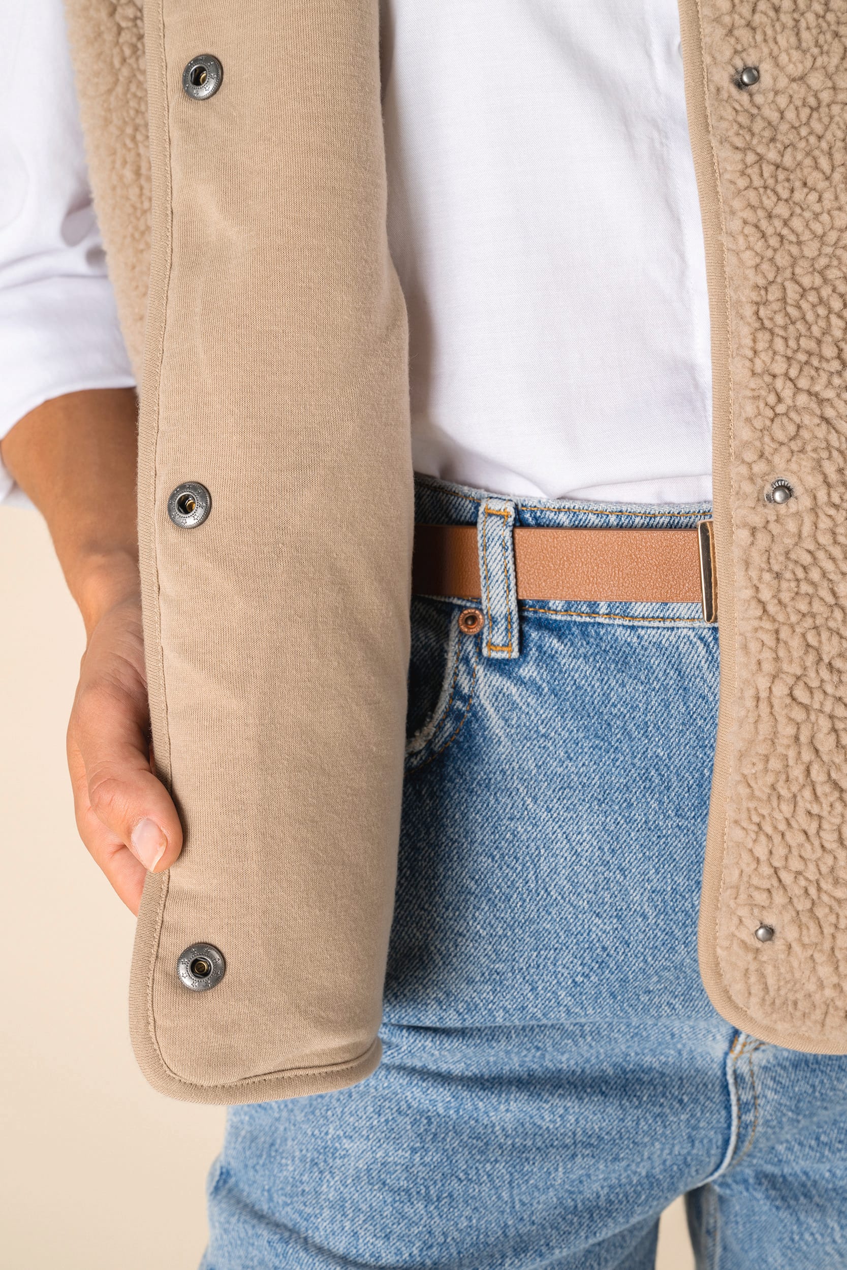 Spasso SP604 - Ladies' Sherpa Vest