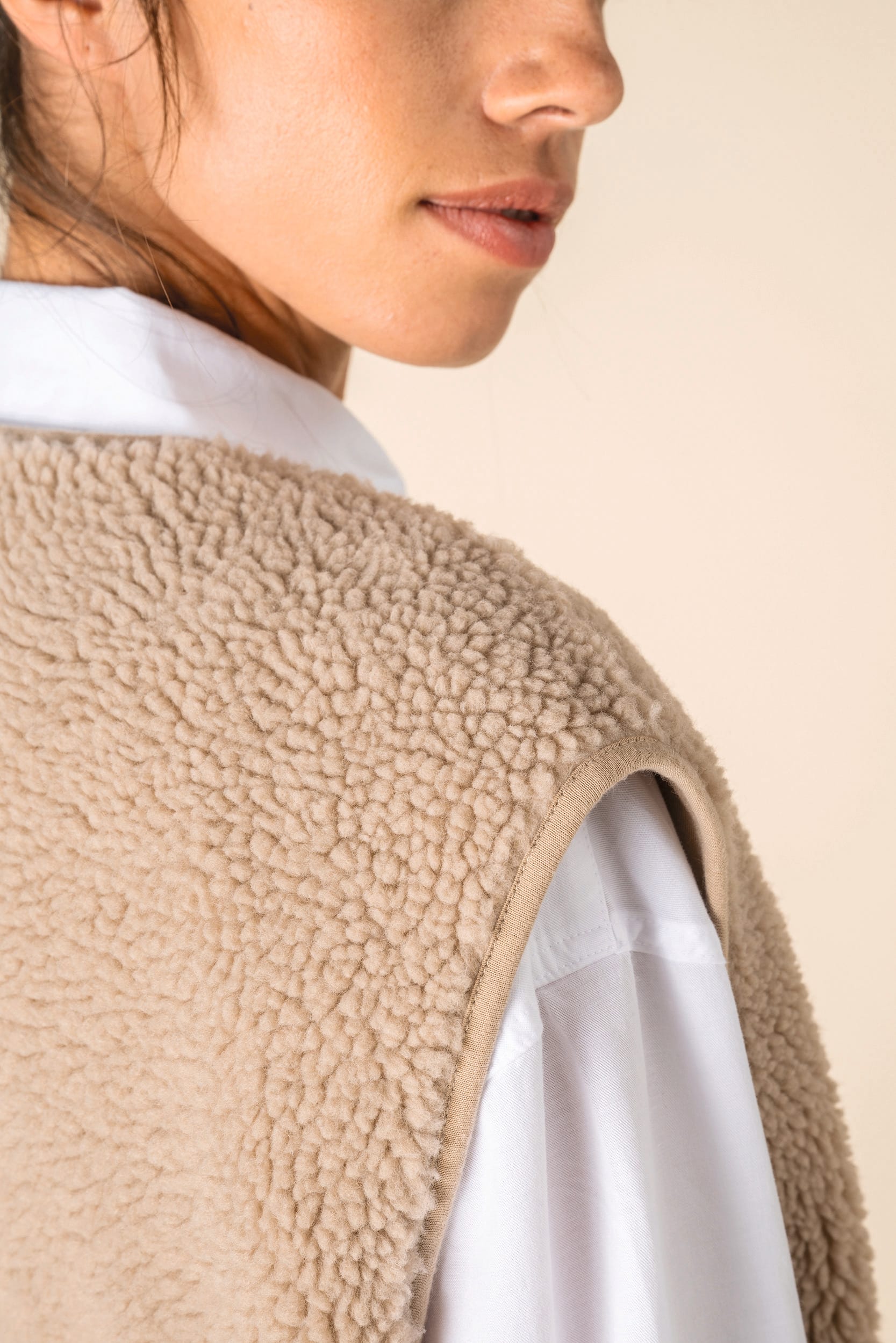 Spasso SP604 - Ladies' Sherpa Vest