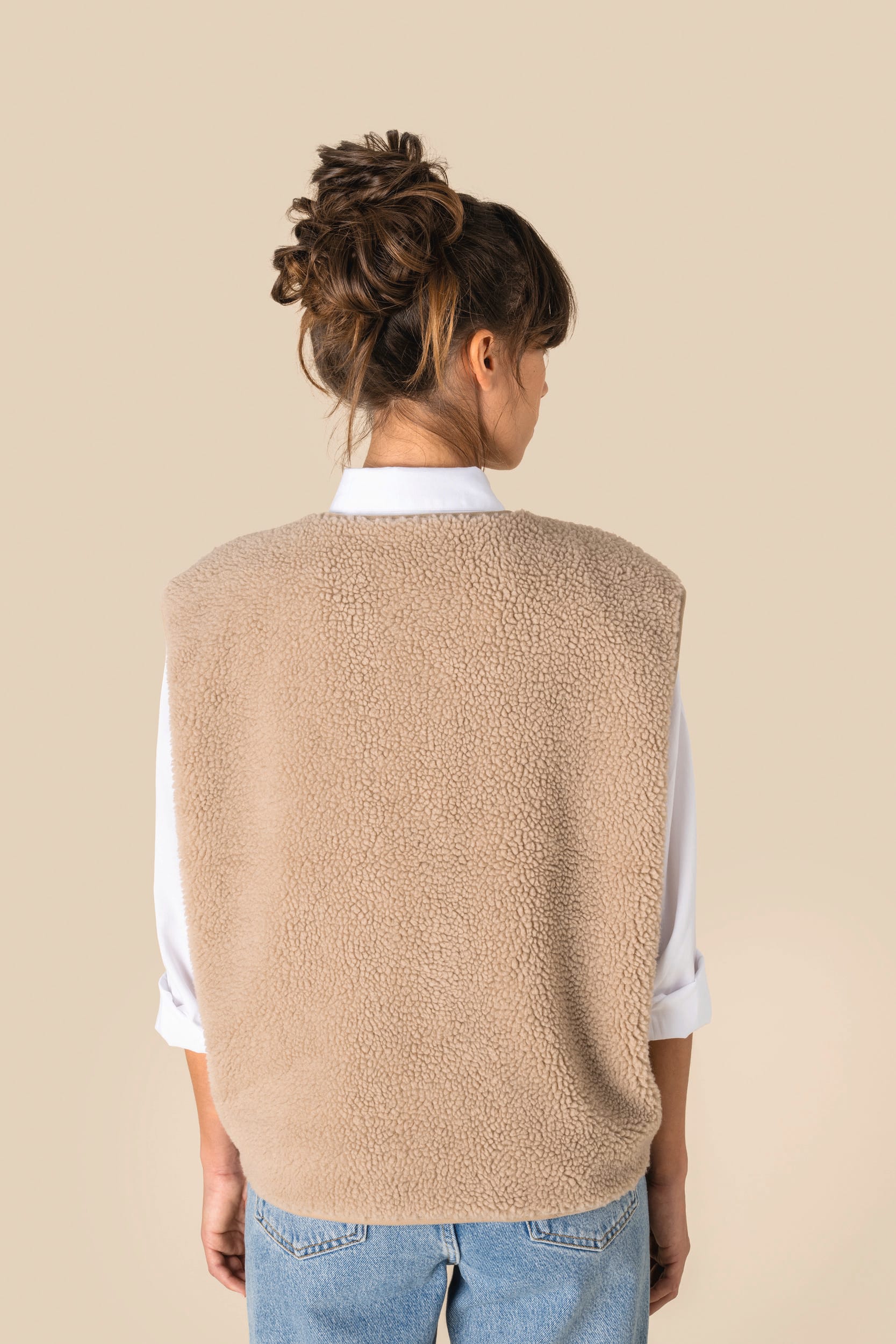 Spasso SP604 - Ladies' Sherpa Vest