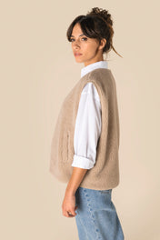 Spasso SP604 - Ladies' Sherpa Vest