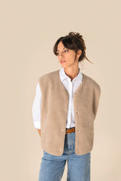 Spasso SP604 - Ladies' Sherpa Vest