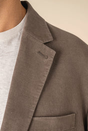 Spasso SP600 - Men's Washed Effect Linen Blazer