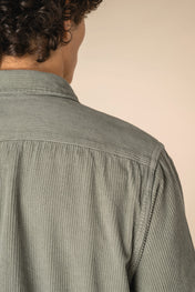 Gewassen Corduroy Overhemd voor Mannen – 320 g/m² | SP519