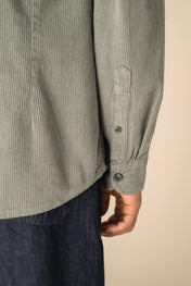 Gewassen Corduroy Overhemd voor Mannen – 320 g/m² | SP519