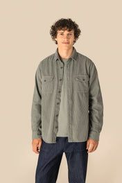 Gewassen Corduroy Overhemd voor Mannen – 320 g/m² | SP519