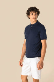 Eco-Friendly Knitted Polo for Men – 225 g/m² | SP203